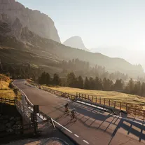 Road bike passo gardena