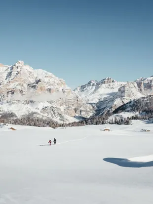 Sci alpinismo pralongia dolomiti