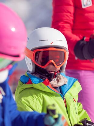 Bambini con gli sci