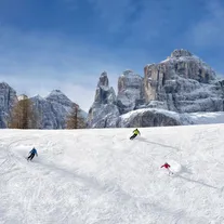 Piste da sci alta badia